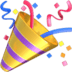 Preloading party-popper emoji